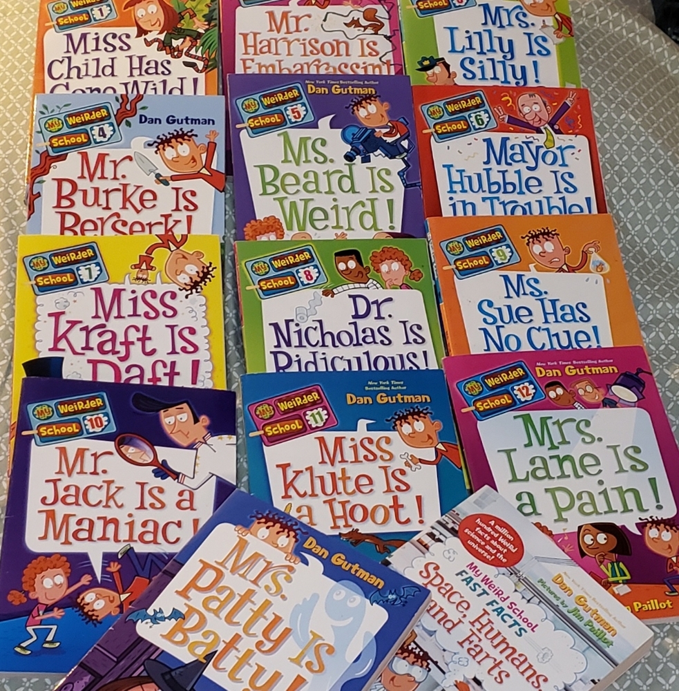 14 Dan Gutman books